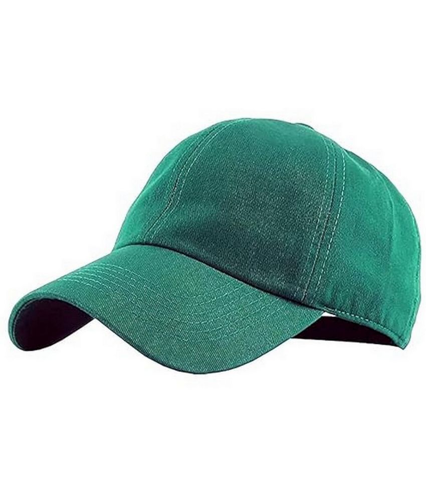     			Infispace Sea Green Cotton Blend Women's Cap ( Pack of 1 )