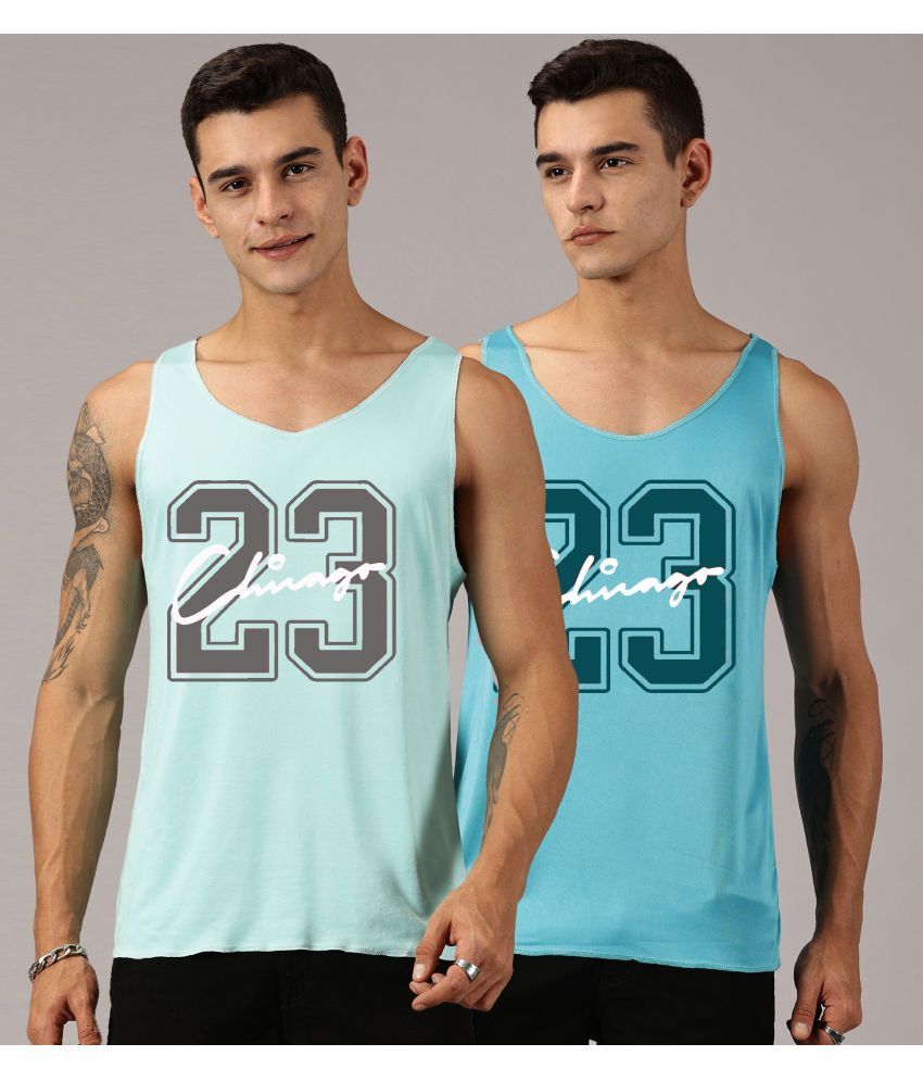     			RodZen Pack of 2 Polyester Gym Vest For Men ( Multicolor )