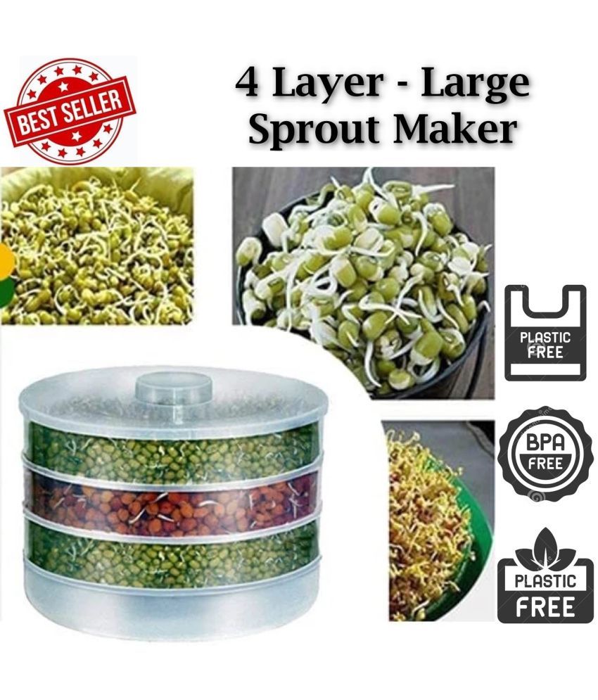     			Stysol Plastic 4 Compartment Sprout Maker