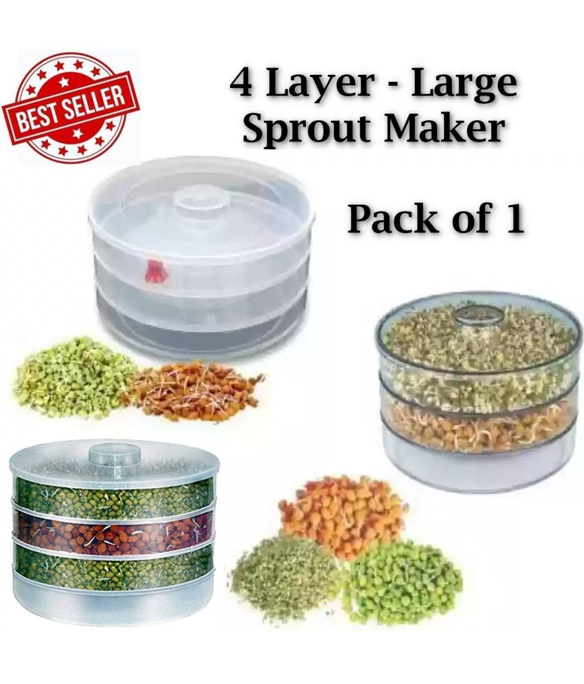     			Stysol Plastic 4 Compartment Sprout Maker