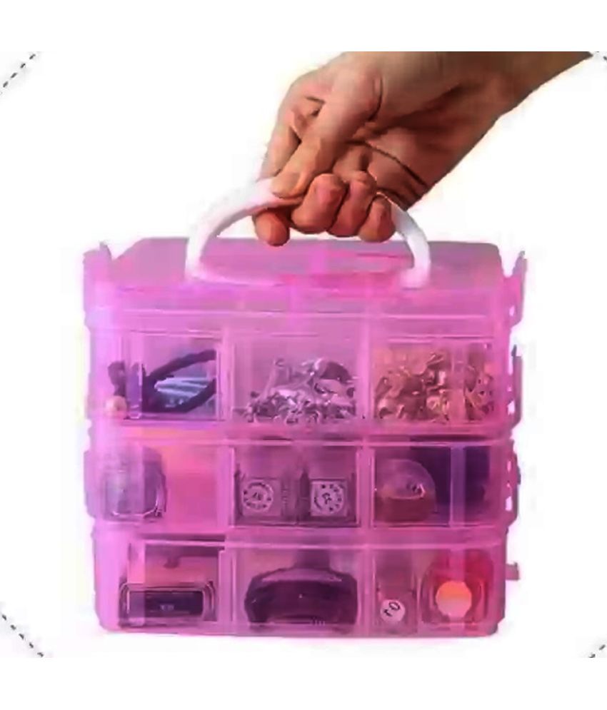     			Stysol Multi Purpose 6 Grid , 12 Grid , 18 Grid Combo Multi Purpose Jewellery Organizer For All Used For Small Items