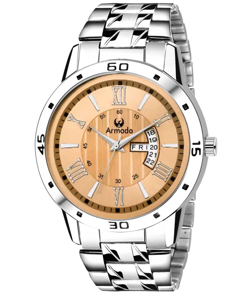     			Armado Silver Stainless Steel Analog Men's Watch