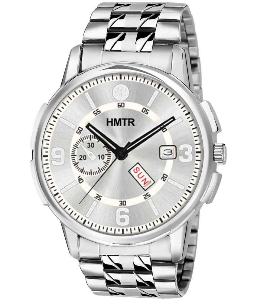     			HMTr Silver Stainless Steel Analog Men's Watch