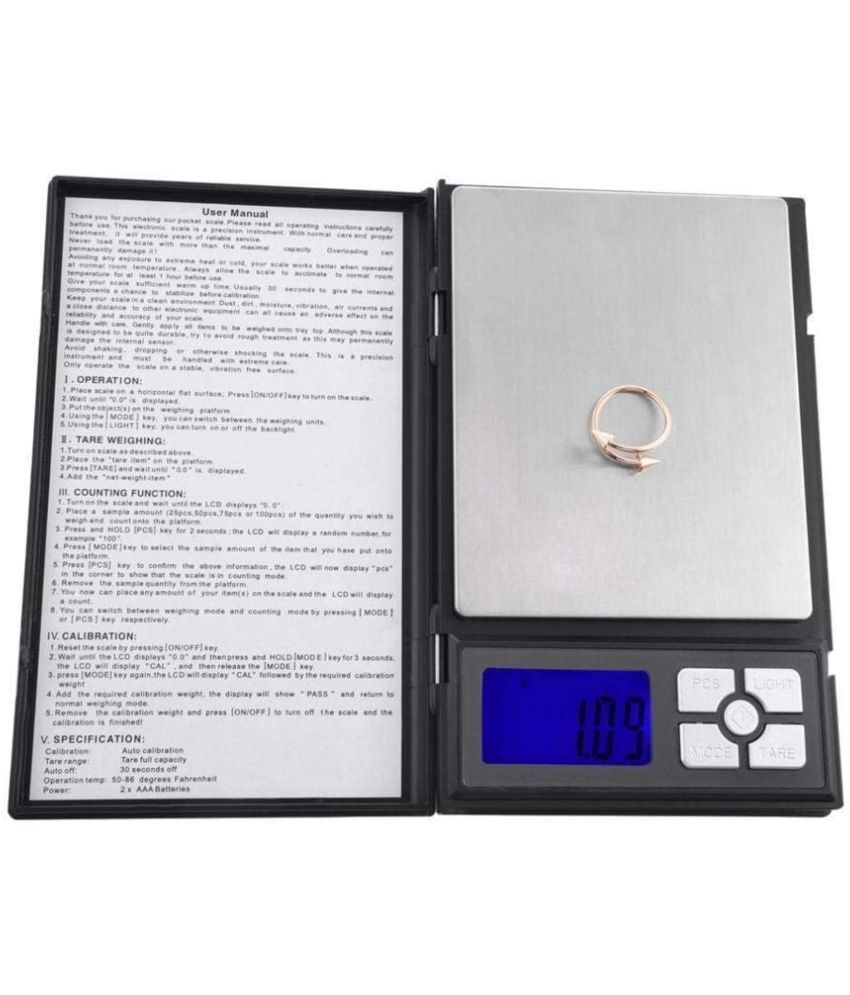     			JGG JAIN GIFT GALLERY Digital Jewellery Weighing Scales