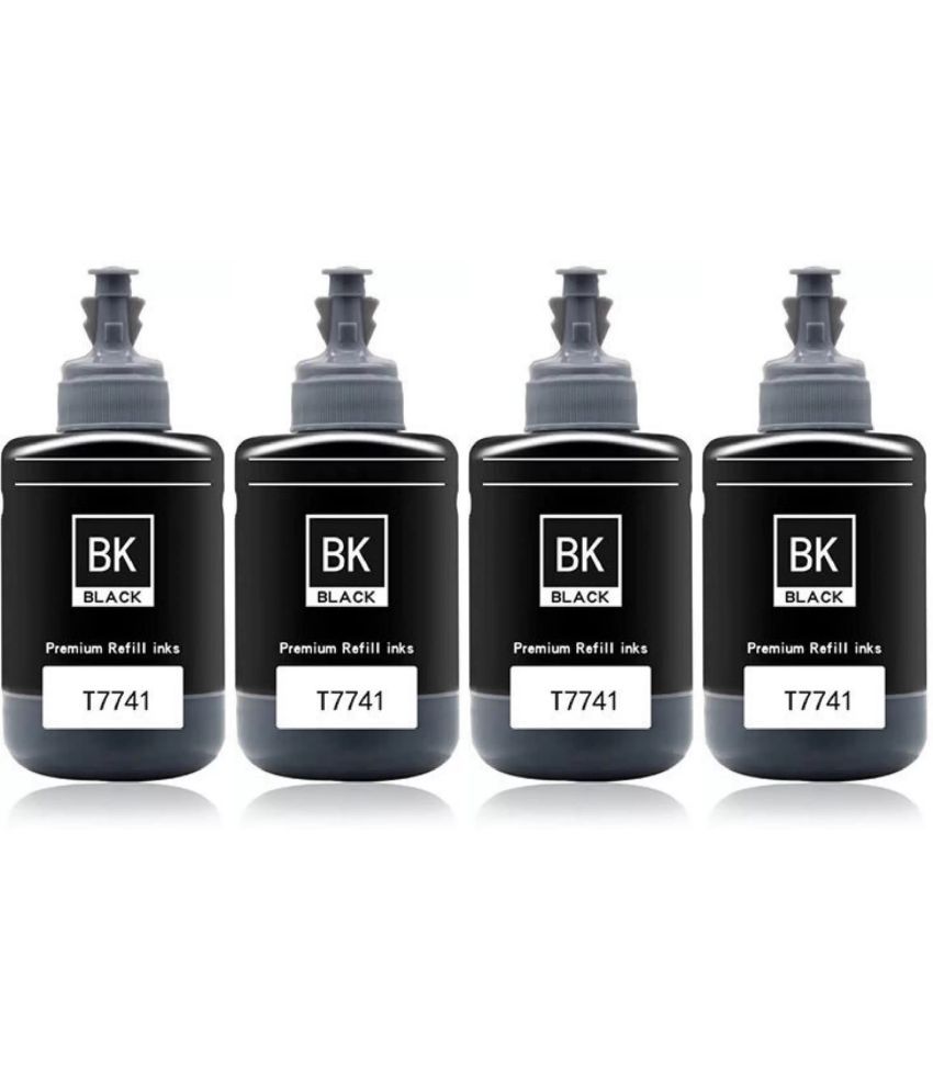     			KALAR 774 Ink For M200 Black Ink ( 135 ml ) Pack of 4 For EPS0N M100 M105 M200 M205 L605 L655 L1455