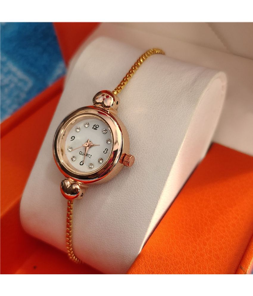     			MARKRIN Rose Gold Stainless Steel Analog Womens Watch