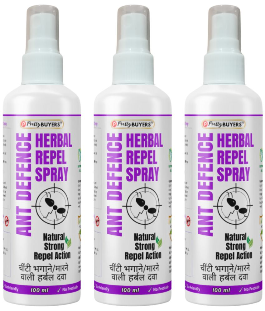     			PRETTYBUYERS All Insect Spray Herbal Ant Repellent Pack of 3