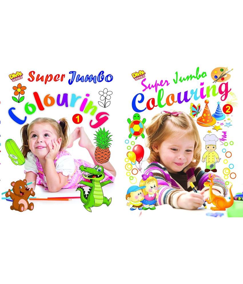     			Super Jumbo coloring Part 2 (Super Fine Paper) (128 Pages) Paperback – 1 January 2025