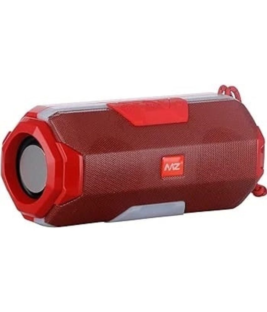     			A Connect Z MZ A006 5 W Bluetooth Speaker Bluetooth V 5.0 with USB Playback Time 2 hrs Red