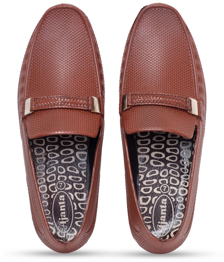     			Ajanta Copper Men's Slip On Formal Shoes