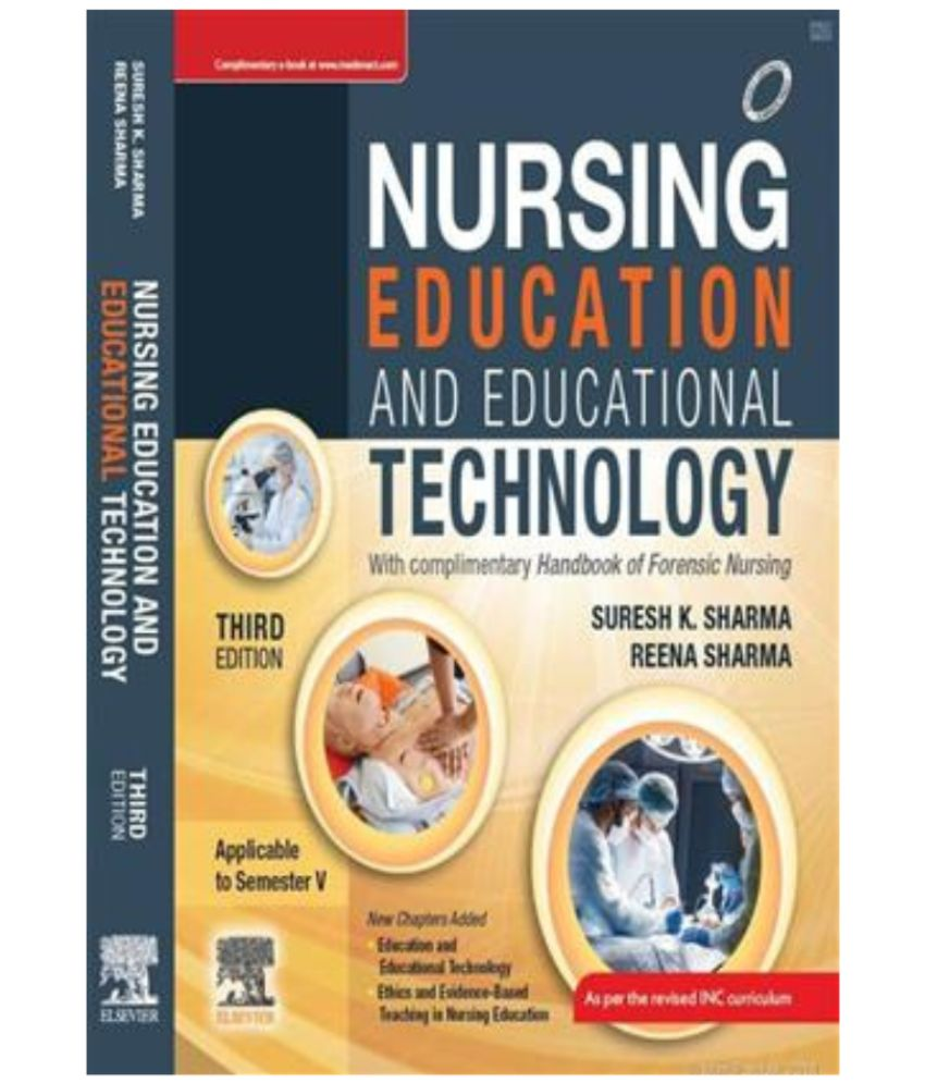     			Communication and Educational Technology in Nursing by Suresh sharma 3rd edition 2025