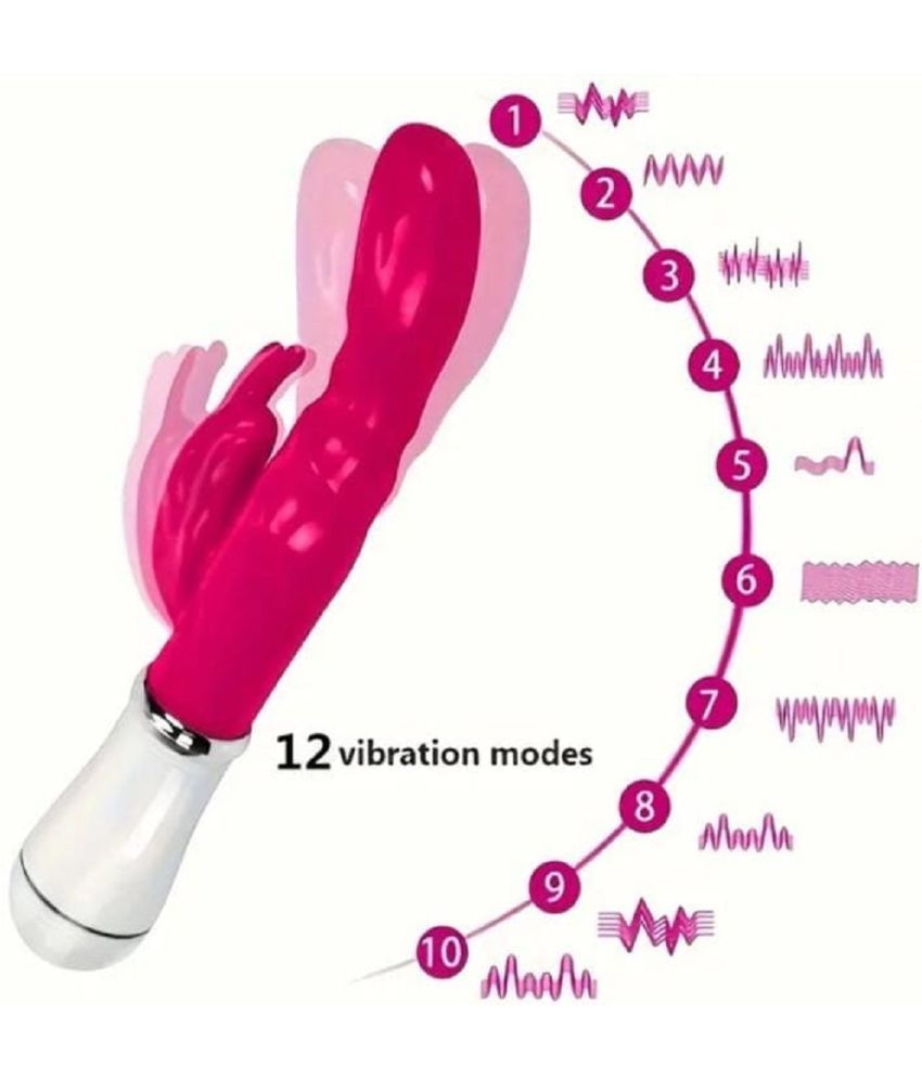     			Vibrations 12 Vibration Modes Portable Manual Massager