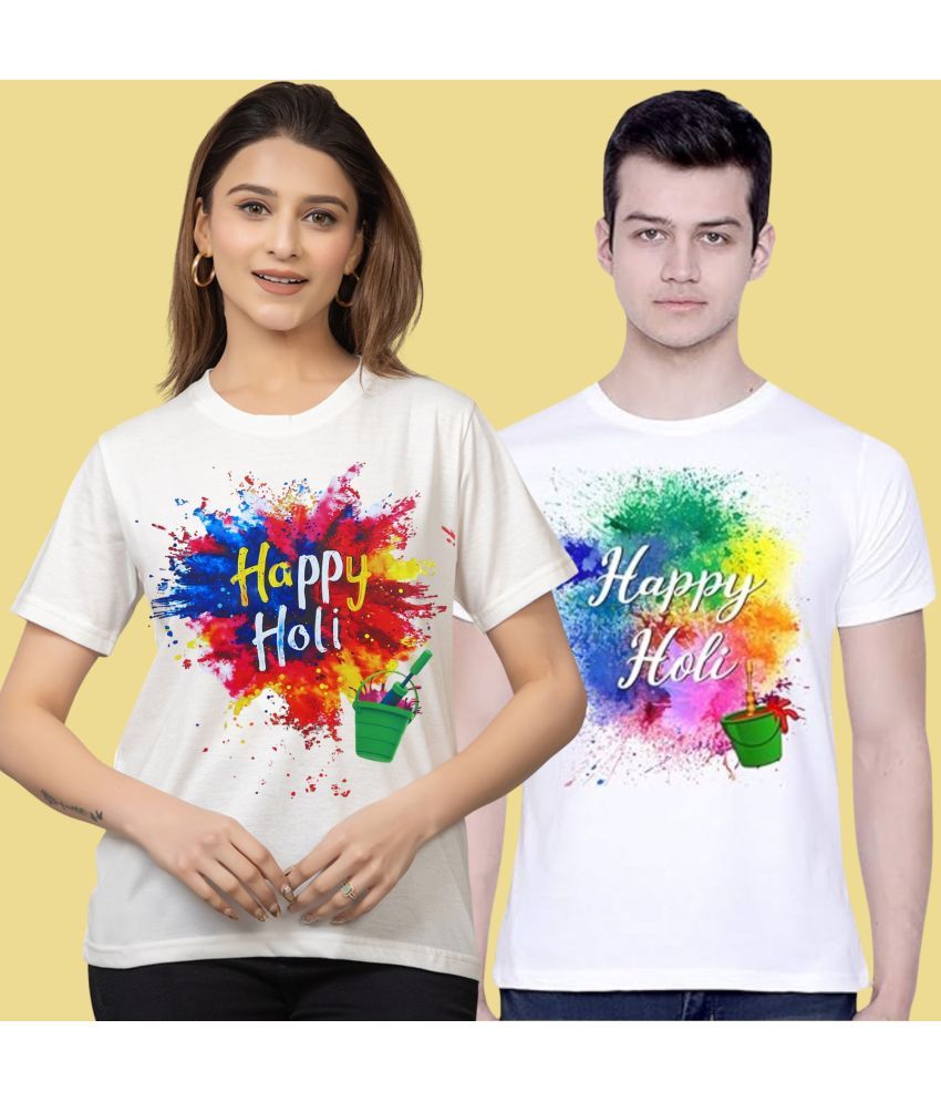     			Zeffit Polyester Regular Fit Printed Half Sleeves Men's Round T-Shirt - Multicolor2 ( Pack of 2 )