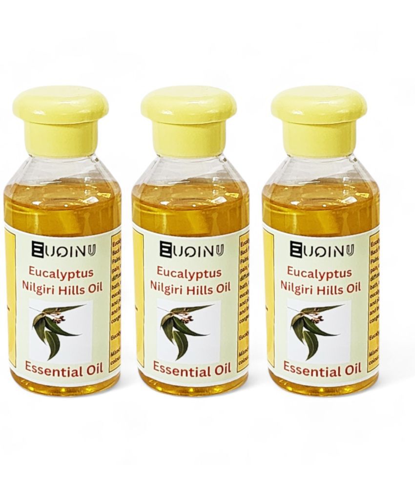     			Euqinu Eucalyptus Essential Oil 100 mL ( Pack of 3 )