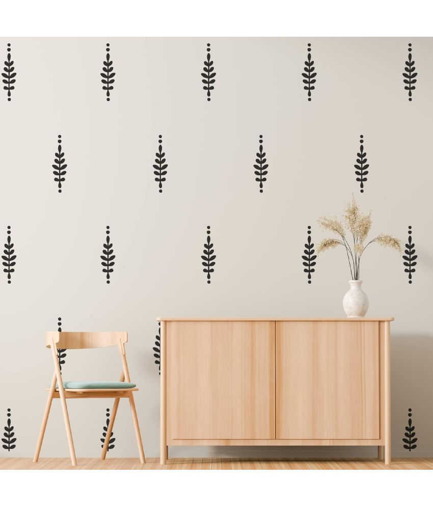     			Inkfence Wall Sticker Floral ( 17 x 4 cms )