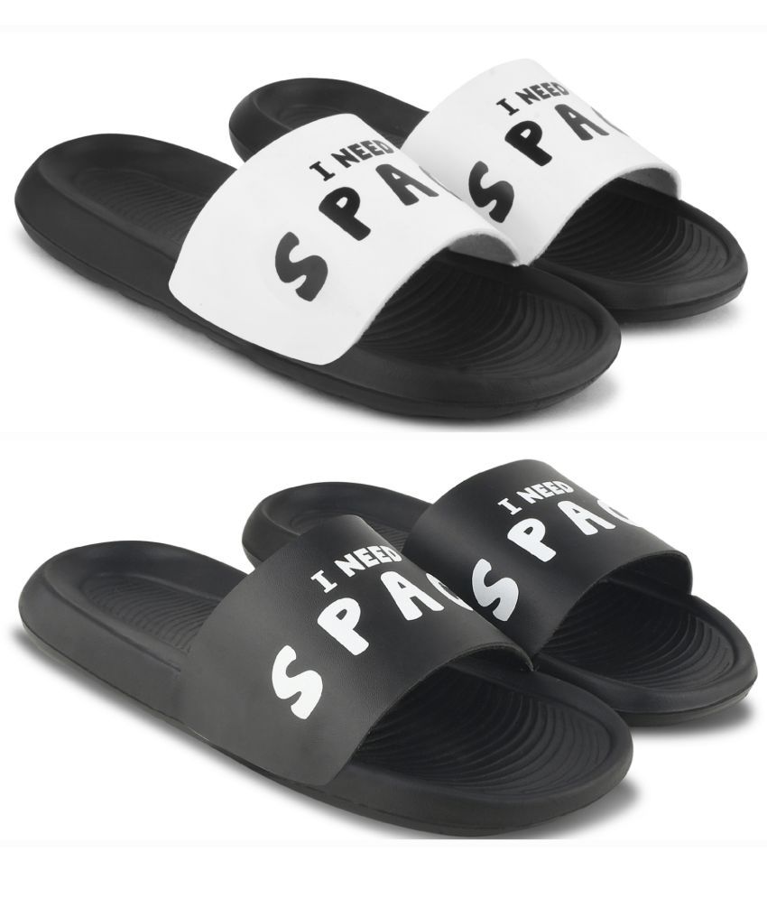     			PERY PAO Multi Color Men's Slide Flip Flop