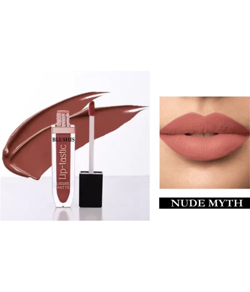     			BLUSHIS Brown Matte Lipstick 0.12