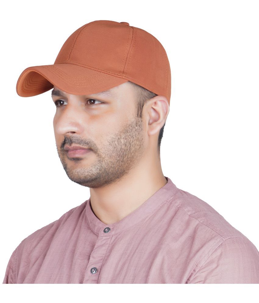     			PENYAN Pack of 1 Cotton Men's Cap ( Brown )