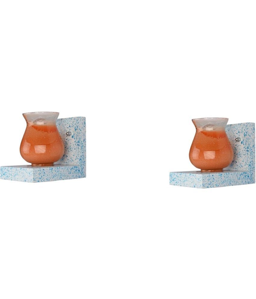     			1st Time Orange Wallchiere ( Pack of 2 )