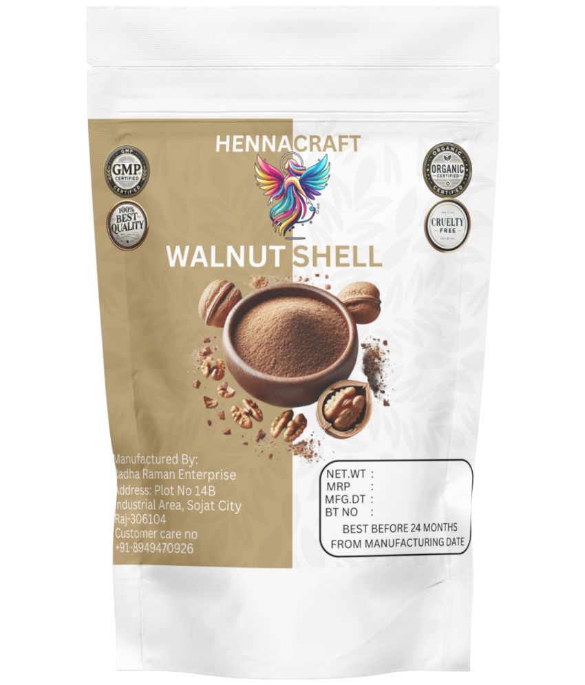     			Henna craft Walnut Shell Powder For hair care Deep Conditioner 100 g