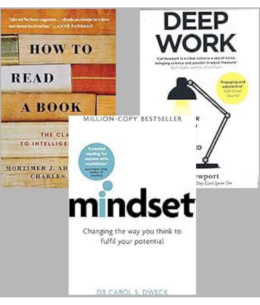     			How to Read a Book + Deep Work + Mindset