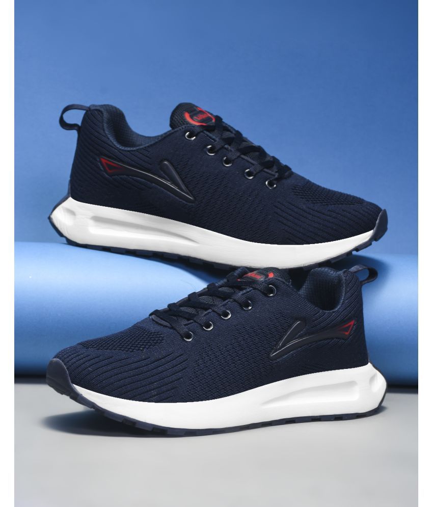     			Lakhani Aashirwad Vitara-04 Navy Men's Sports Running Shoes