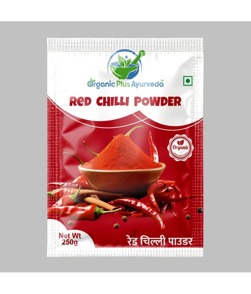     			ORGANIC PLUS AYURVEDA 250 gm Laal Mirch (Red Chili) ( Pack of 1 )