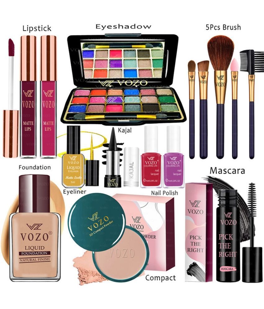     			VOZO Makeup Kit ( Lipstick, Nail Polish, etc )