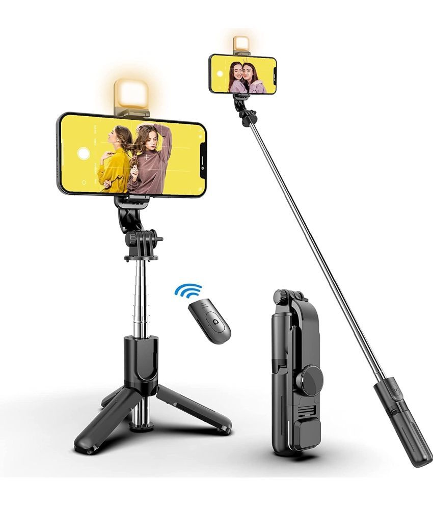     			ABR GALAXY Bluetooth Selfie Stick ( Black )