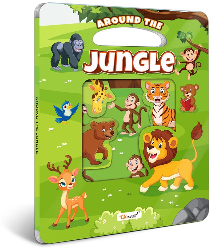     			Around the Jungle Window Cut Board Book : Educational board book, Picture board book, Early Learning Picture Board Book, Toddler Learning Book