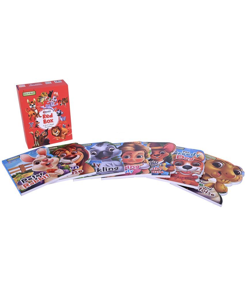     			Educhild Online Red Box,A Set Of 7 Shaped Board Books