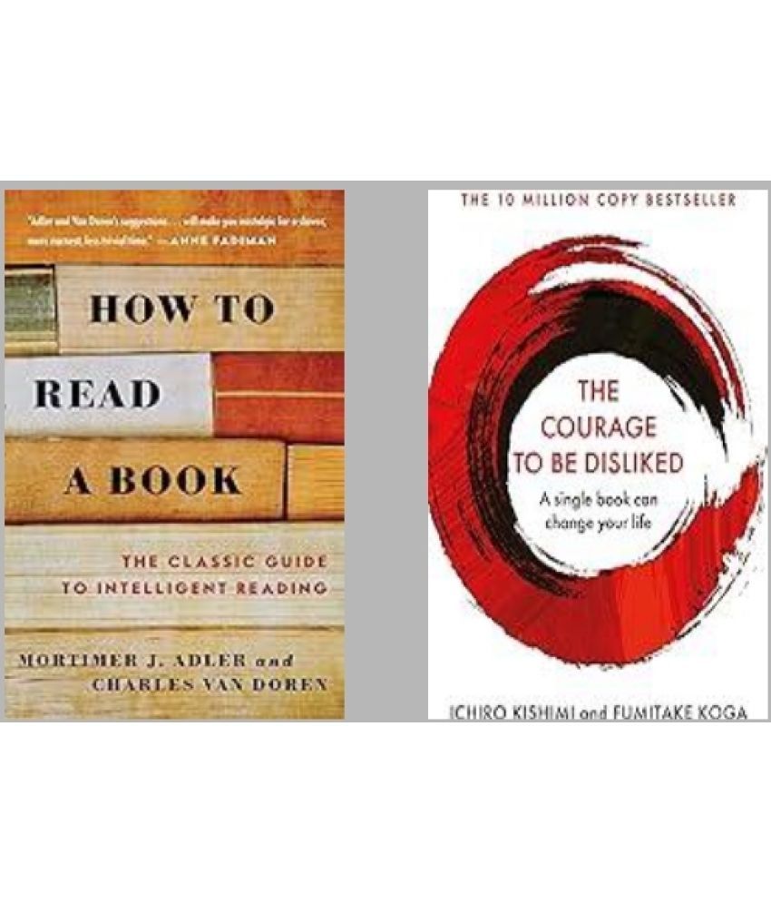     			How to Read a Book + The Courage To Be Disliked