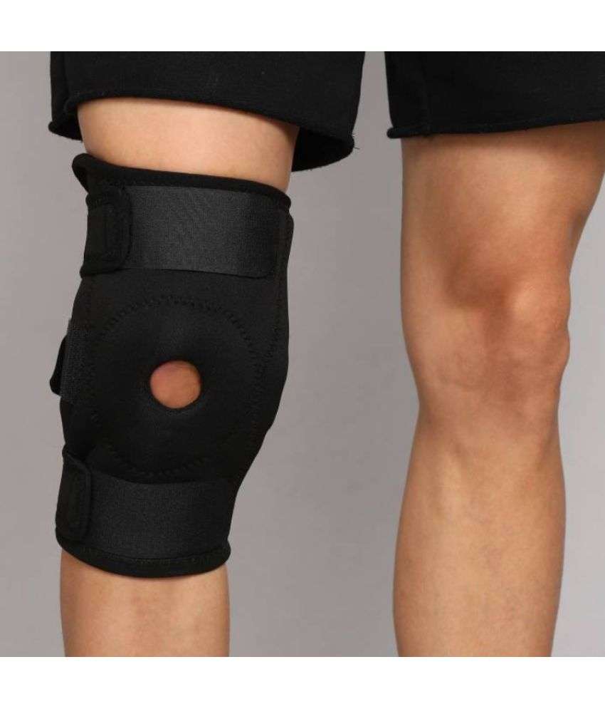     			Medtrix Unisex Sports Knee Supports Single Black ( M - Size )