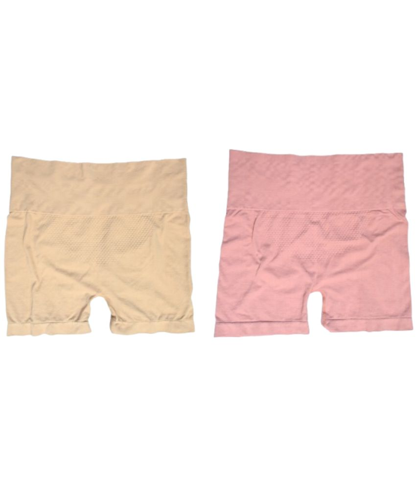     			Pia Trends Pack of 2 Cotton Blend Women's Shaping Bottoms ( Beige,Peach )