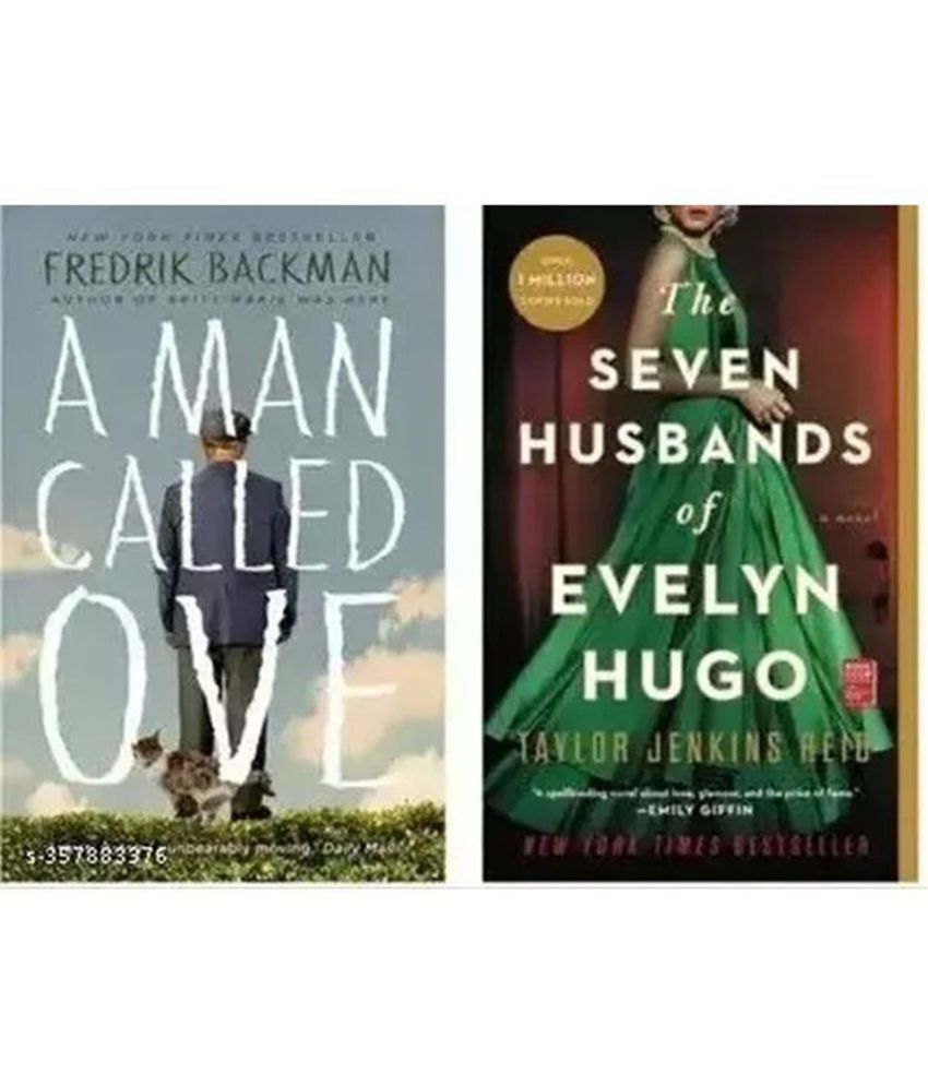     			Combo set of 2 Books:- A Man Called Ove + Seven Husband Of Evelyn Hugo