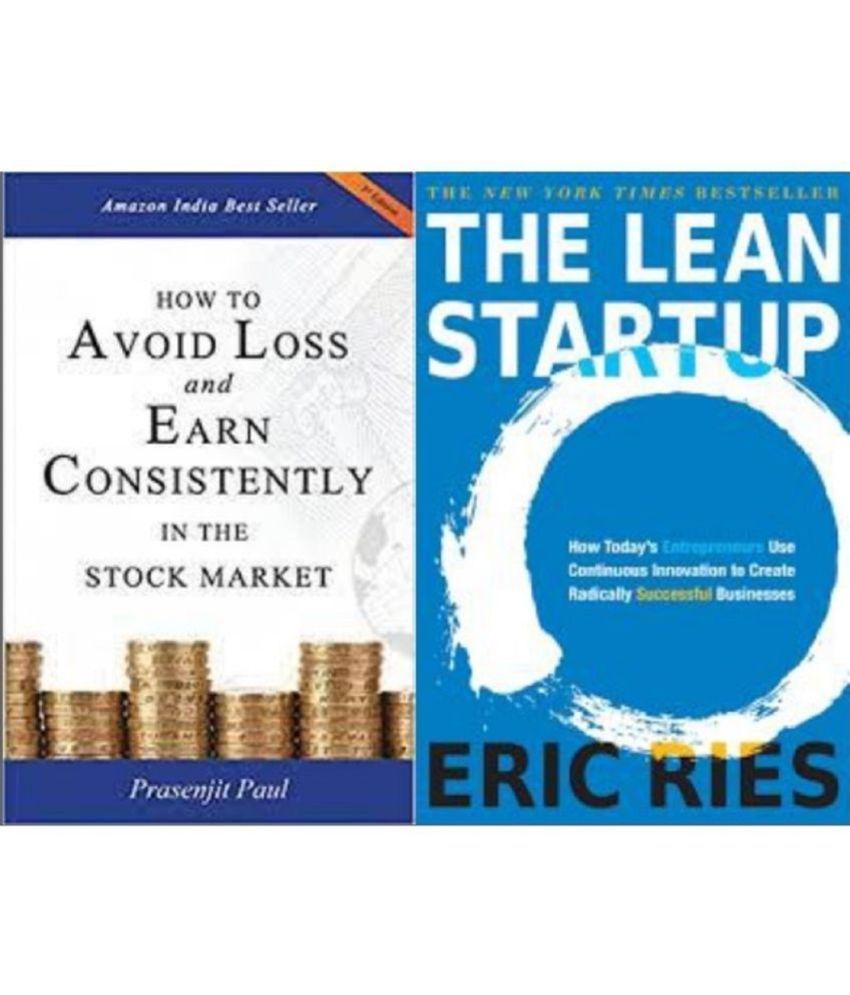     			combo of 2 book How to Avoid Loss & The Lean Startup by Prasenjit Paul