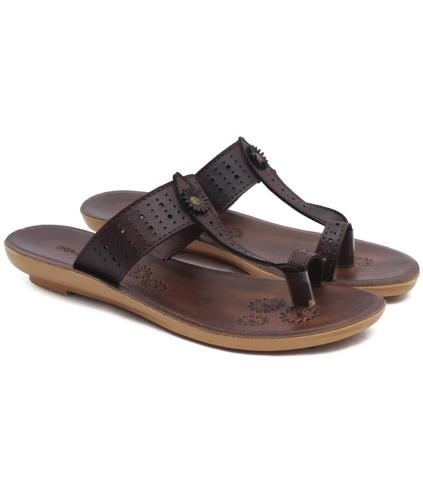     			ASIAN Brown Women's Daily Slipper