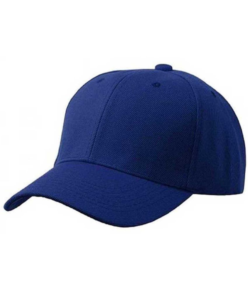     			valdez Pack of 1 Cotton Men's Cap ( Blue )