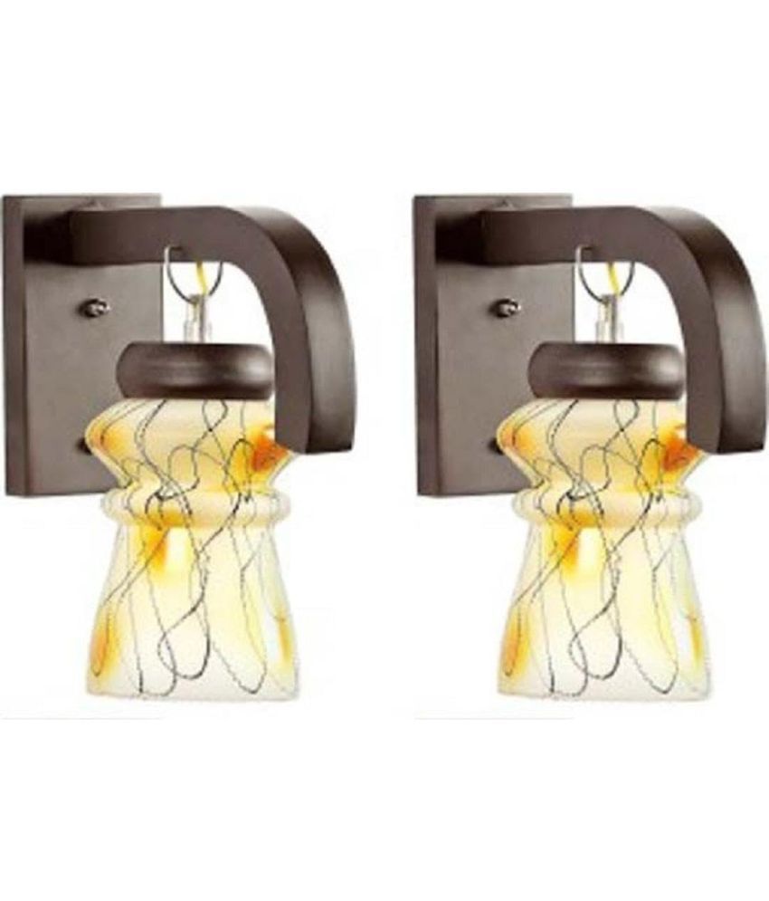     			AFAST Multicolor Up Light Wall Lamp ( Pack of 2 )