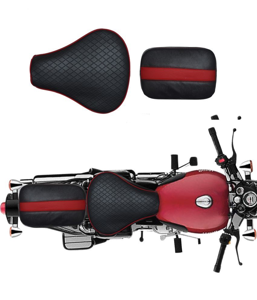     			Classic Seat Cover Diamond Look Black & Red For Royal Enfield Classic 350/500 , Classic Chrome , Classic Split Bike Seat Cover For Royal Enfield Classic, Classic 350, Classic 500, Classic Chrome, Classic Desert Storm ()