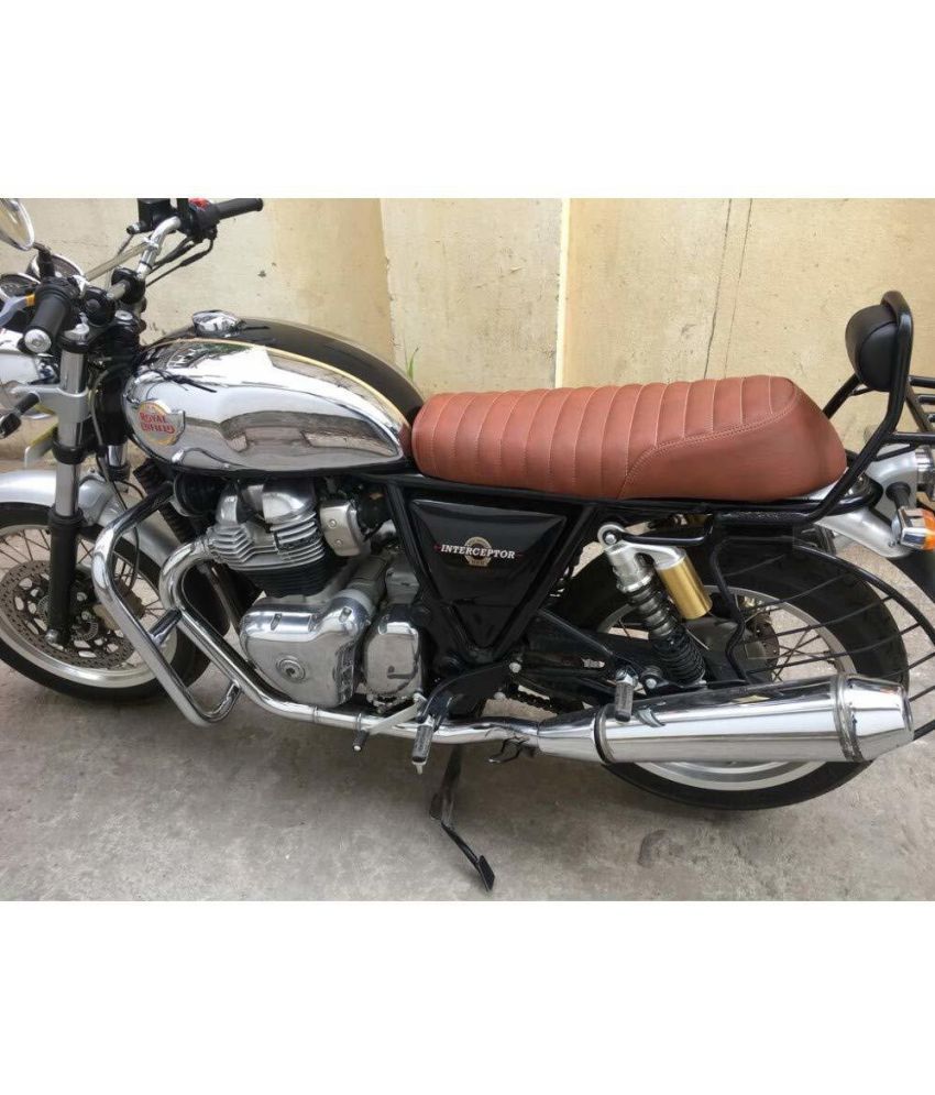     			Interceptor 650 N Split Bike Seat Cover For Royal Enfield NA ()