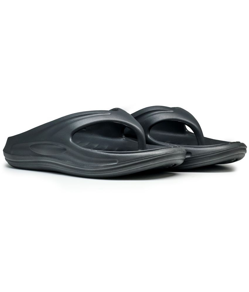     			ASIAN Dark Grey Men's Daily Slipper