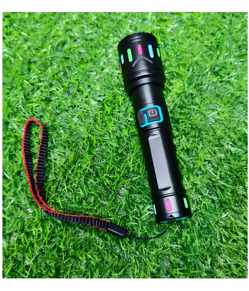     			JGG JAIN GIFT GALLERY - 5W Rechargeable Flashlight Torch ( Pack of 1 )