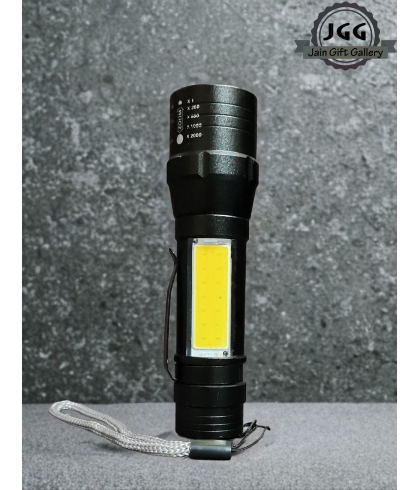     			JGG JAIN GIFT GALLERY - 5W Rechargeable Flashlight Torch ( Pack of 1 )