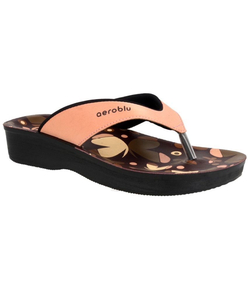     			Aeroblu Footwear Rose Gold Women's Flats