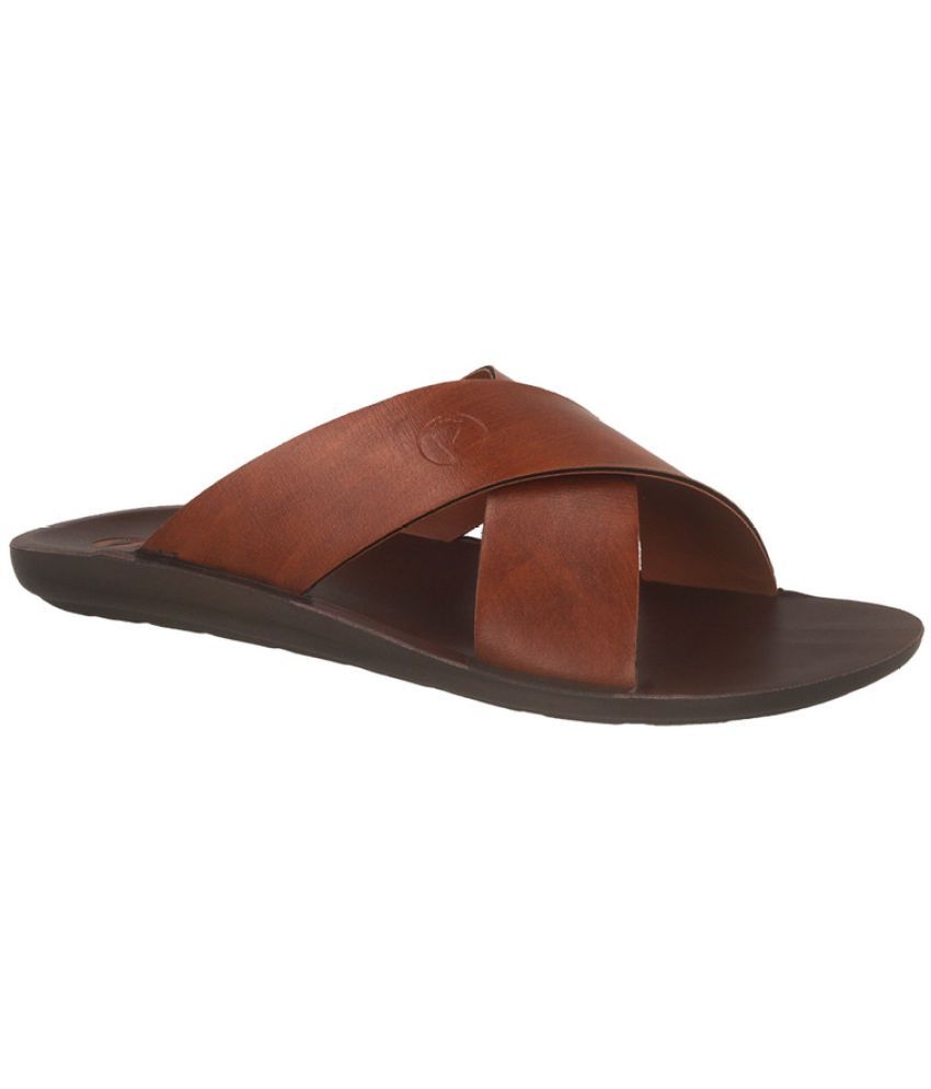     			Aeroblu Footwear Tan Men's Daily Slipper