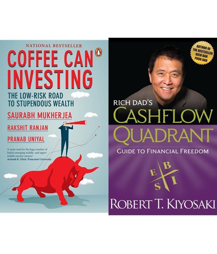     			Coffee Can Investing: The Low Risk Road To Stupendous Wealth & Rich Dads Cashflow Quadrant: Guide To Financial Freedom Paperback  Saurabh Mukherjea ,