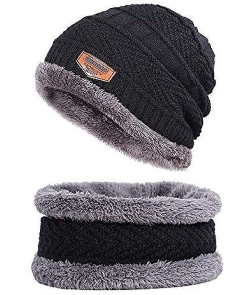     			Rozti Pack of 2 Woollen Men's Cap ( Multicolor )