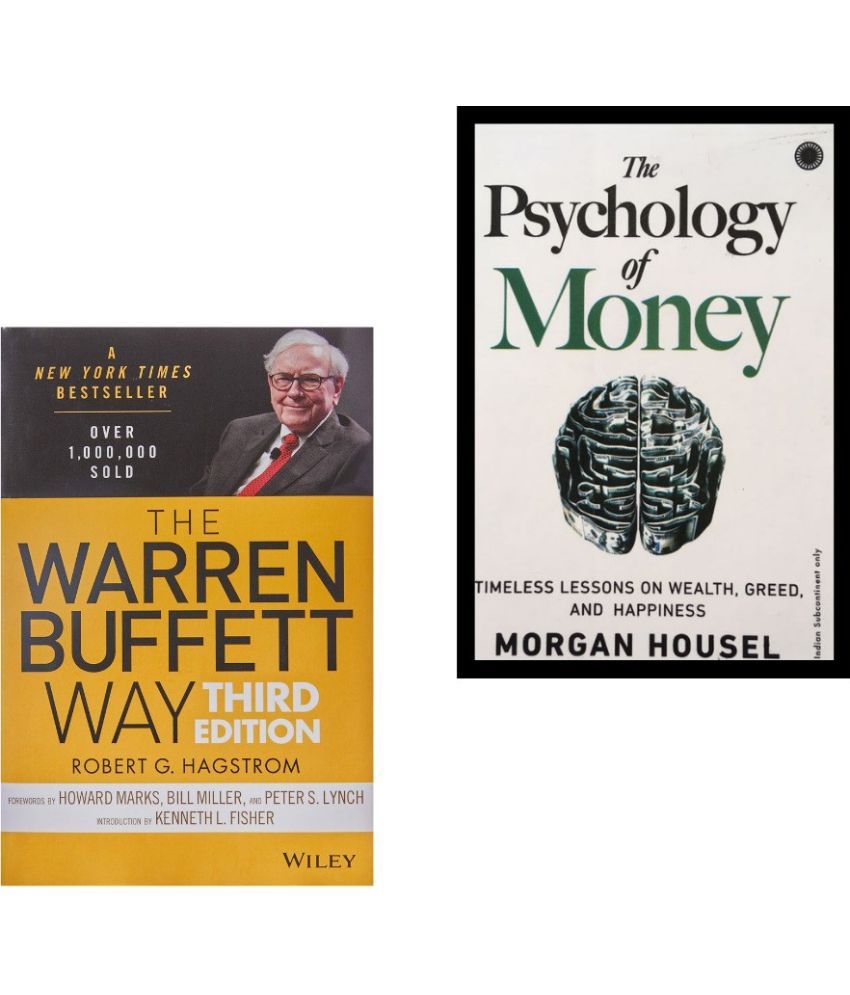     			Set Of  Best Seller Books : The Warren Buffett Way , The Psychology, Money (Robert G. Hagstrom)