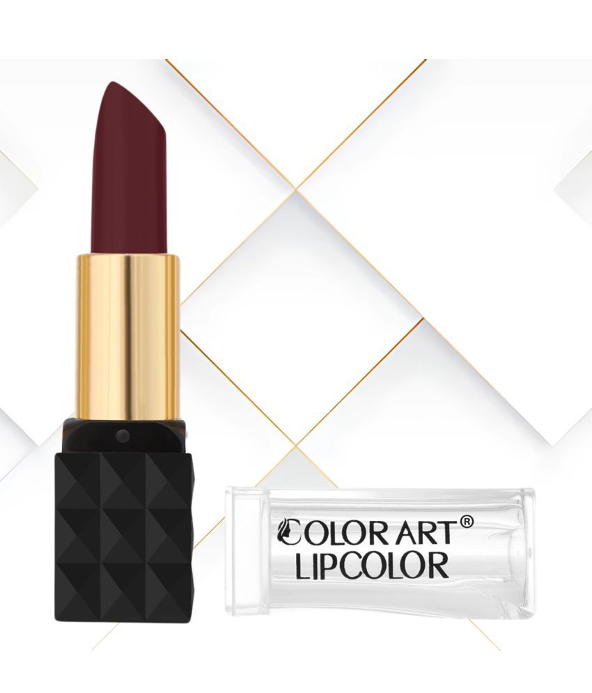     			Color Art Maroon Matte Lipstick 4 gm